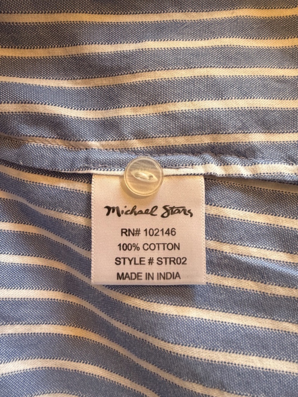 Michael Stars Button-Front Short Sleeve Blouse - Picture 5 of 5